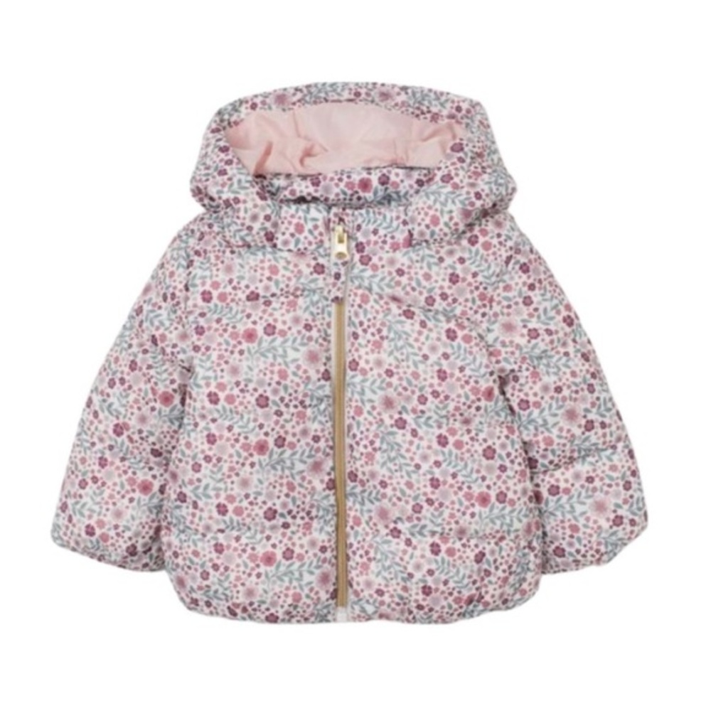 H&M BABY HOODED PUFFER JACKET